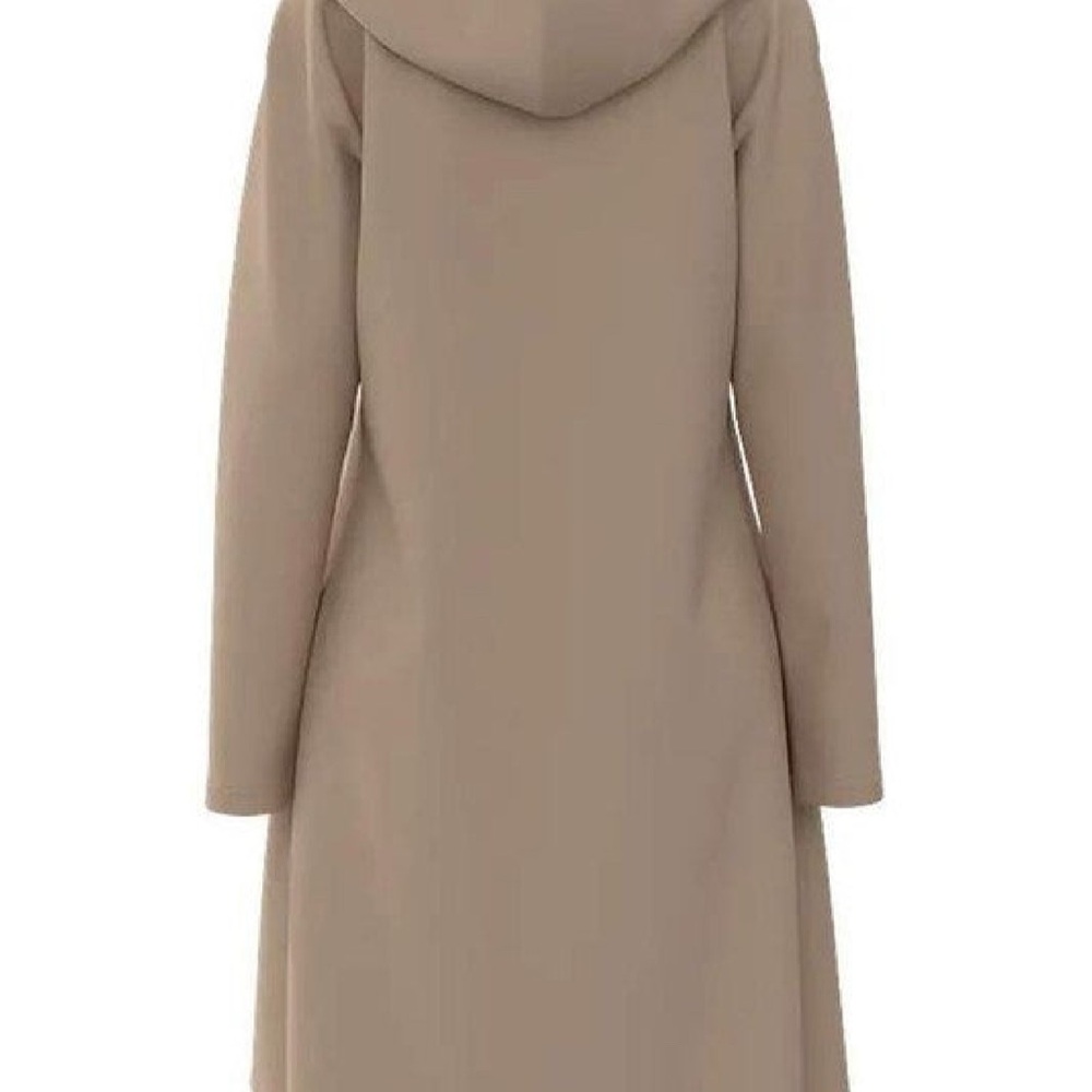 Tan Hooded Dress